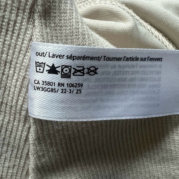 Lululemon Softstreme Ribbed-Hem Pullover Natural Ivory Size 2 - Picture 7 of 9